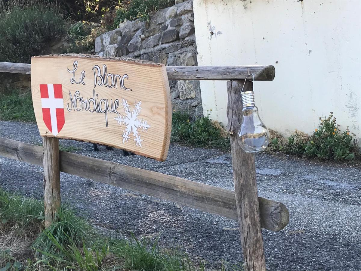 Le Blanc Nordique Villa Le Bouchet-Mont Charvin Dış mekan fotoğraf