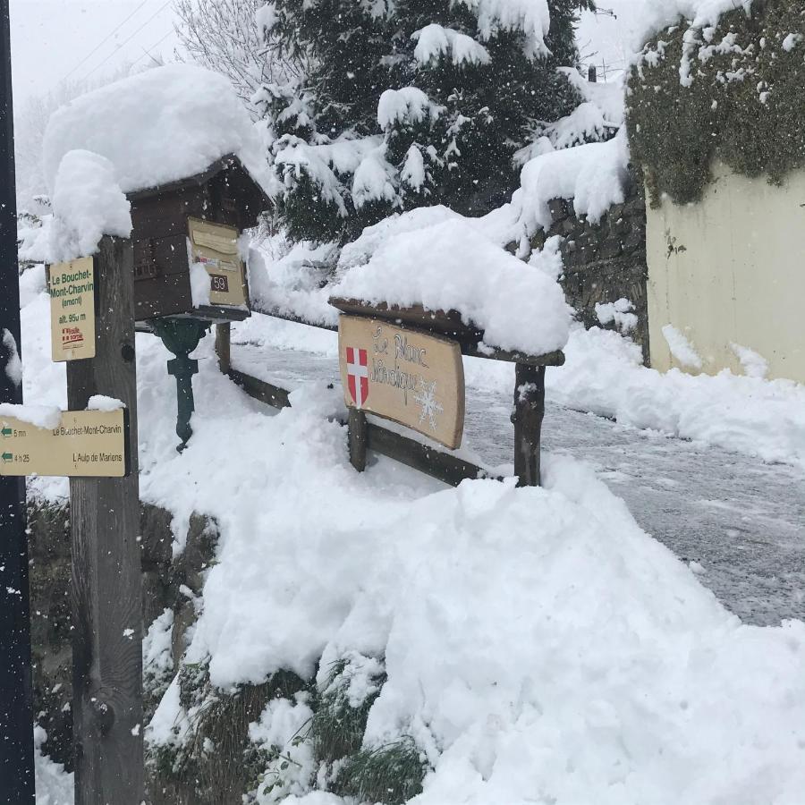 Le Blanc Nordique Villa Le Bouchet-Mont Charvin Dış mekan fotoğraf