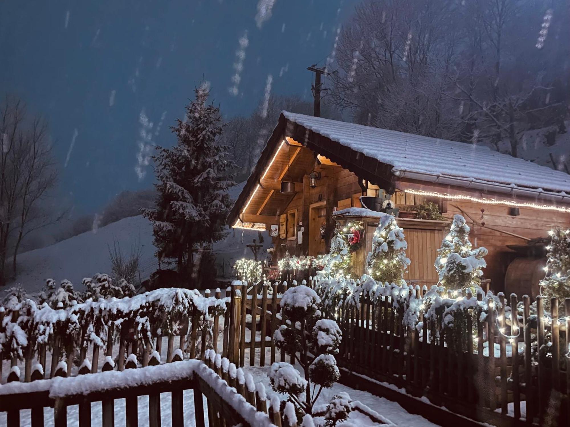 Le Blanc Nordique Villa Le Bouchet-Mont Charvin Dış mekan fotoğraf